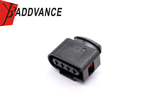 1J0973724 2.8 mm Sealed Series Flat Contact 4 Pin Female Connector For VW Audi