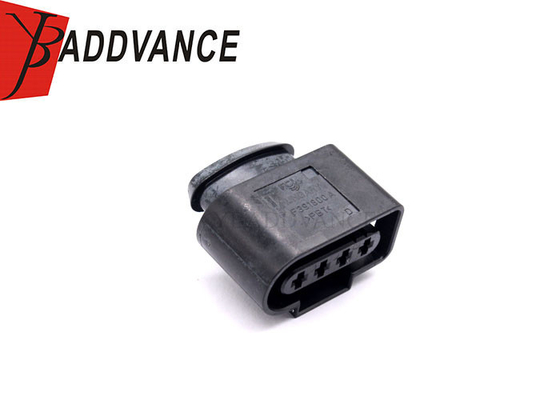 1J0973724 2.8 mm Sealed Series Flat Contact 4 Pin Female Connector For VW Audi