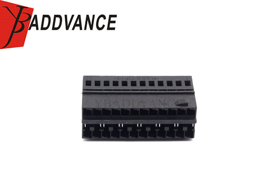 24 Pin 284225-2 Black Female Tyco AMP Automotive Connector Housing For Car