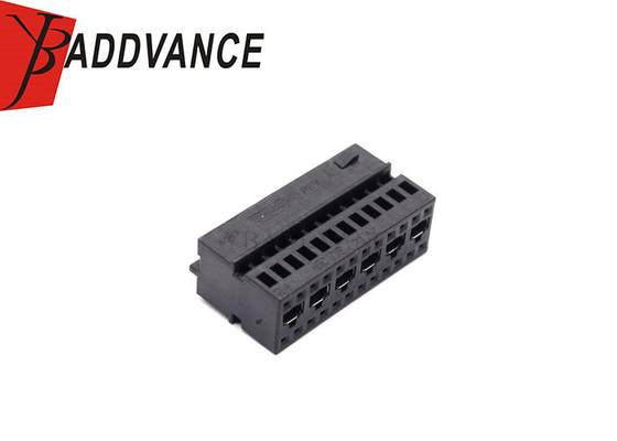 24 Pin 284225-2 Black Female Tyco AMP Automotive Connector Housing For Car