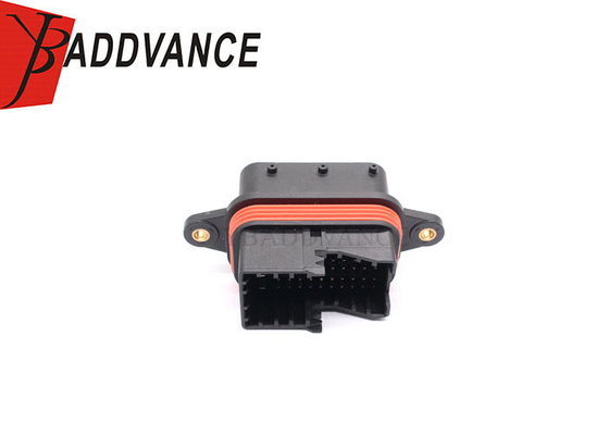 Automotive Black 30 Pin ECU Female Waterproof Sealed Connector For Car