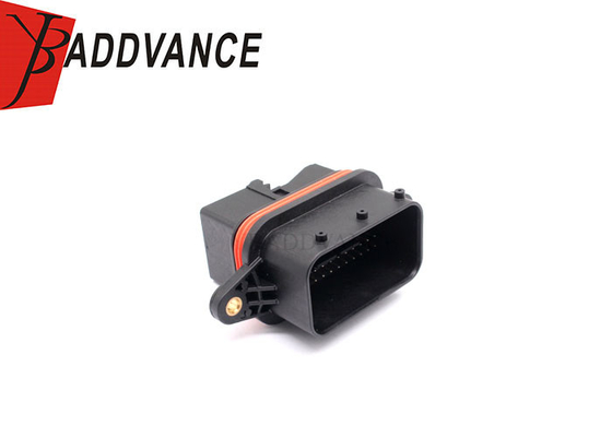 Automotive Black 30 Pin ECU Female Waterproof Sealed Connector For Car