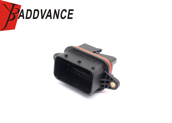 Automotive Black 30 Pin ECU Female Waterproof Sealed Connector For Car