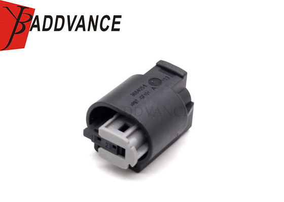 968339-2 Black 2 Pin TE TE Connectivity ABS Sensor Connector For Benz