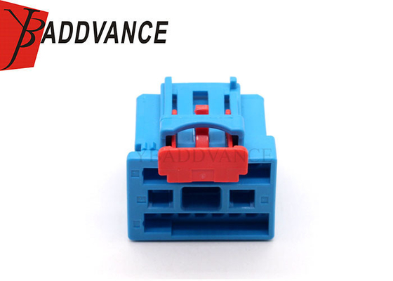 Electrical PBT-GF10 Female 17 Pin Plastic Blue Connector For VW-Audi-Wire