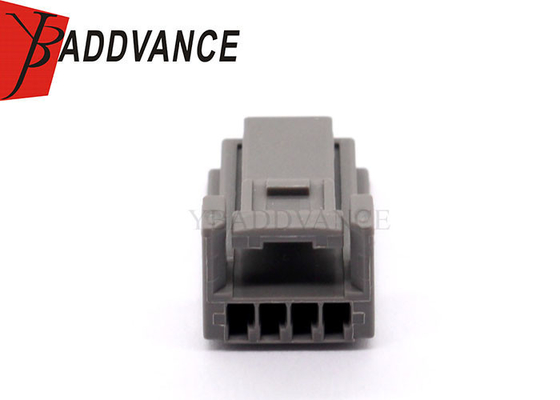 Gray 4 Pin 1379658-2 Female Socket Connector Housing With Terminal