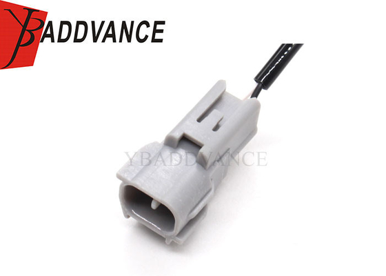 Custom Automotive Grey 2 Pin Male Connector Waterproof Wire Harness For Car