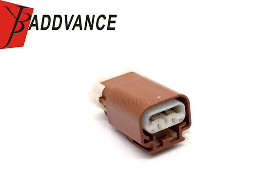 13899398 F374110 Aptiv APEX Series Automotive Brown 3 Pin Female Connector