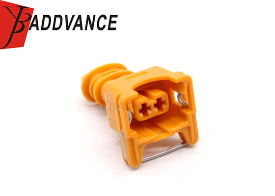 282189-6 TE Connectivity AMP Orange 2 Way Female Junior Power Timer Connector