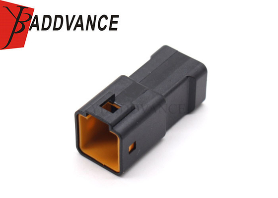 JST-08T-JWPF-VSLE JWPF Series 2.00mm Black Rectangular 8 Pin Male JST Connector