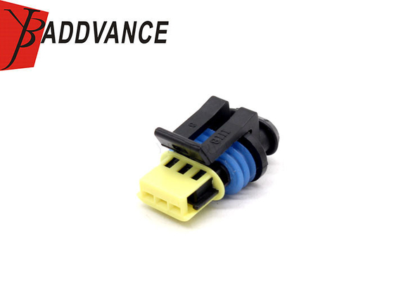 Waterproof Female 3 Pin Delphi GT 150 Series Connector Housing For GM 15336029