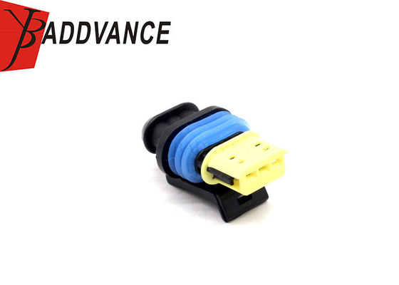 Waterproof Female 3 Pin Delphi GT 150 Series Connector Housing For GM 15336029