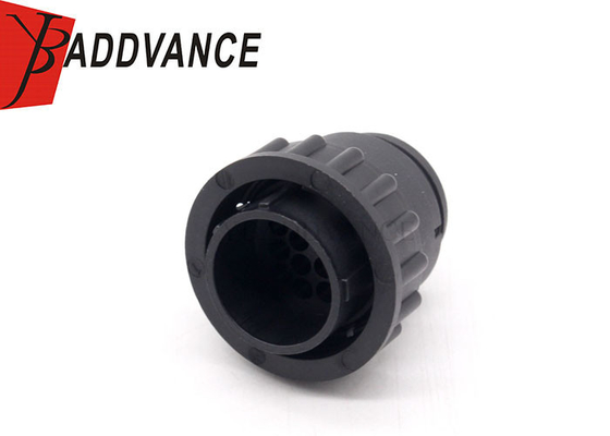 206044-1 TE Connectivity Black 14 Way Male Circular Plug Connector Housing