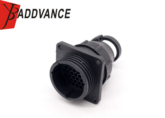 206151-1 1-206138-0 37 Pin Male Tyco AMP CPC Series Connector With Clamps