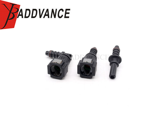 7.89-ID6 Elbow Straight Male Female Nylon Rubber Fuel Quick Release Line Connectors