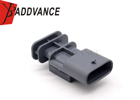 2-1564559-2 TE Connectivity Grey PBT GF30 Male 4 Pin Waterproof Connector