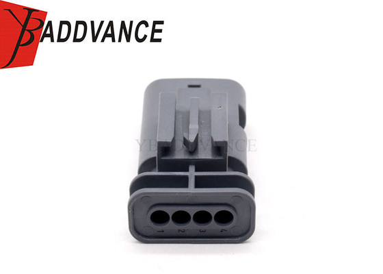 2-1564559-2 TE Connectivity Grey PBT GF30 Male 4 Pin Waterproof Connector