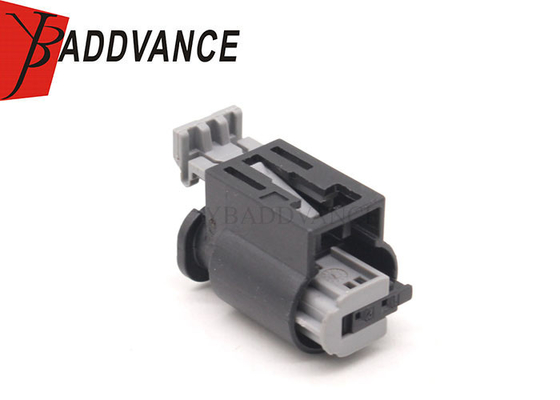 Aptiv MTS 0.64 Auto Electrical Female Sealed Black 2 Pin Wiring Connector 13623700