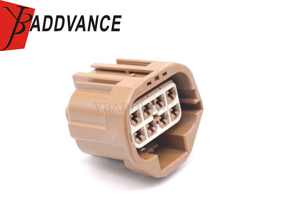 Waterproof Electrical Female 8 Pin Yazaki 2.8mm Fog Lamp Connector 7283-6442-80