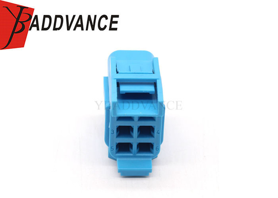 1394599 6Q0937721 6 Pin TE Blue Electrical Male PBT GF20 Power Connector