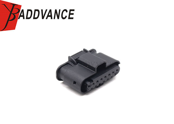 TE Automotive Black Electrical Female Waterproof Wire-to-Wire 8 Pin Connector