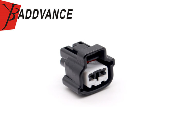 Sumitomo 6189-6986 Electrical Female Auto Black Waterproof 2 Pin Connector For Toyota