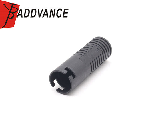 DJ70280Y-0.6-11 Auto Electrical Black Waterproof Male 2 Pin Connector For BMW