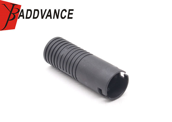DJ70280Y-0.6-11 Auto Electrical Black Waterproof Male 2 Pin Connector For BMW