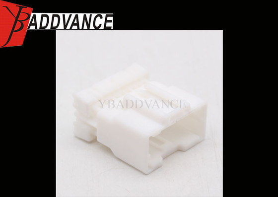 MG643016 Ket Automotive White Male Blade Wiring Connector 16 Pin 1123350-1