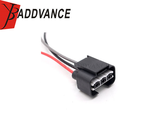 1743271-2 3 Way 3 Pin Female Auto Radiator Cooling Fan Connector Wire Harness For Hyundai KIA