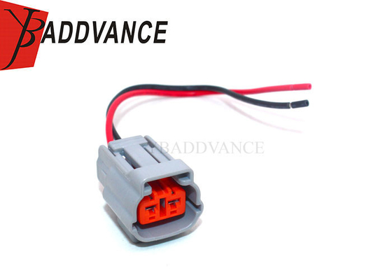 6195-0003 Female 2 Pin Knock Sensor Industrial Electrical Wire Harness For Mazda CX3