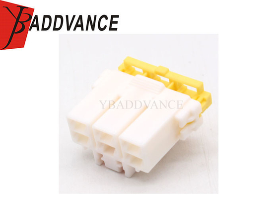 MG650887 Automotive KET 6.3 Series White 6 Pin Female Wire-to-Wire Connector