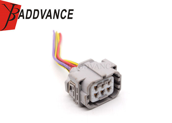 Waterproof Automotive Female 6 Pin Headlight Connector Wire Harness For Toyota Corolla