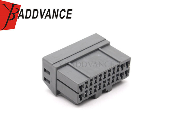 Factory Price Automotive Electrical Unsealed Female Black 22 Pin Connectors For Car