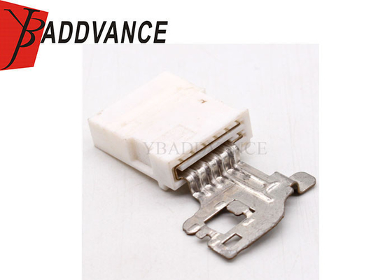 Electrical 12 Pin White Female Plastic Unsealed Connector Housing For Car