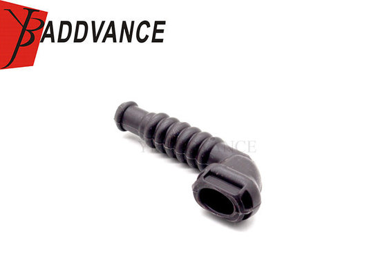 1928300528 Factory Price Bosh 90 Deg Waterproof 2 Pin Black Auto Rubber Boot For Connector