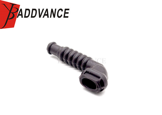 1928300528 Factory Price Bosh 90 Deg Waterproof 2 Pin Black Auto Rubber Boot For Connector