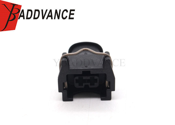 China Supplier 357906752 Automotive Wire-to-Wire Sealed Black 2 Pin Housing Connector