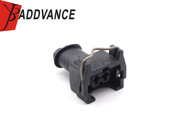 China Supplier 357906752 Automotive Wire-to-Wire Sealed Black 2 Pin Housing Connector