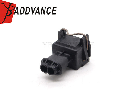 China Supplier 357906752 Automotive Wire-to-Wire Sealed Black 2 Pin Housing Connector