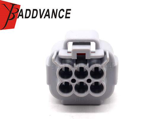 6189-0323 90980-11663 Automotive 6 Pole Female Accelerator Pedal Connector For Toyota