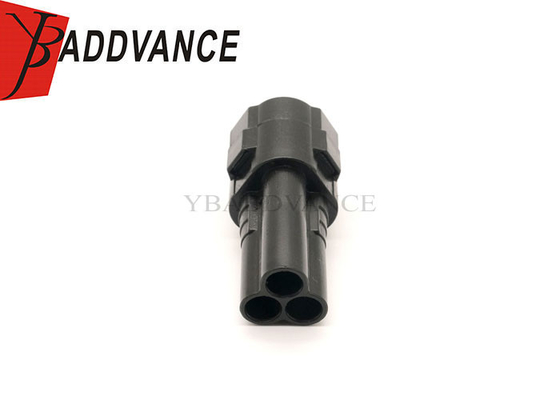 6187-3231 Black Color Male Connector MT090 Series 3 Pin Socket For Yamaha Kawasaki Suzuki