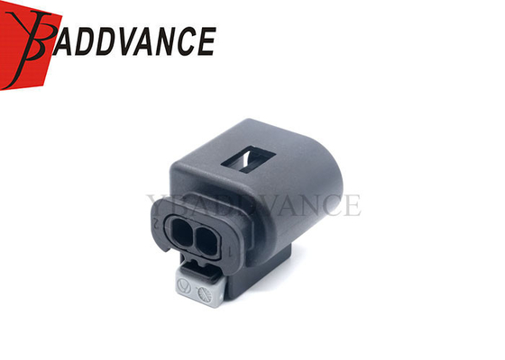 805-198-521 2 Pin Hirschmann 2.8mm Series Black Female Cable Electric Connector WIth CPA