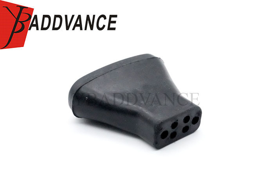 827572-1 7 Pin Automotive Electrical Tyco AMP Connector Rubber Boot For Wiring Harness