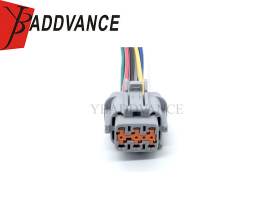 6189-1175 6 Pin Car Headlight Female 2.2MM Electronic Automotive Wire Harness For Nissan Teana 6188-0560