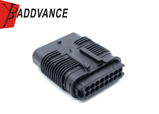 807-446 Hirschmann 1.2 Series 16 Way Male Front Bumper Connector For Tesla Model 3