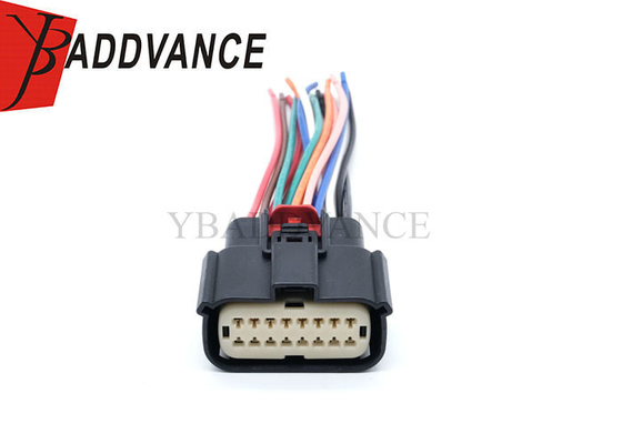 33472-1601 MX150 Series Female Automotive 16 Pin Temperature Sensor Wiring Harness For Ford