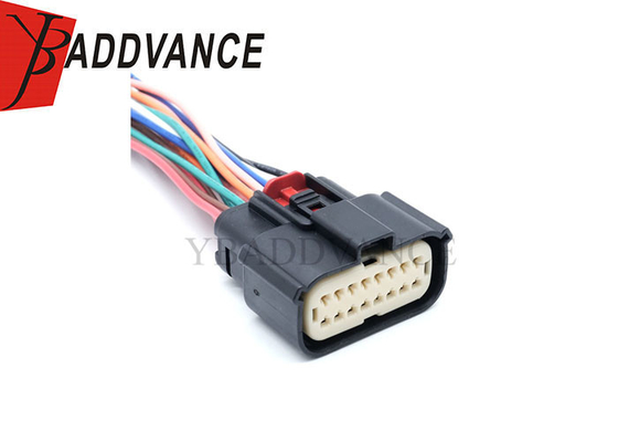 33472-1601 MX150 Series Female Automotive 16 Pin Temperature Sensor Wiring Harness For Ford