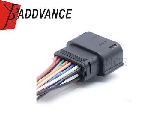 33472-1601 MX150 Series Female Automotive 16 Pin Temperature Sensor Wiring Harness For Ford