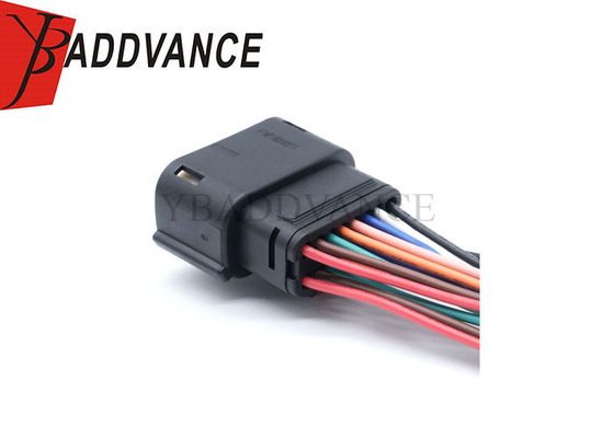 33472-1601 MX150 Series Female Automotive 16 Pin Temperature Sensor Wiring Harness For Ford